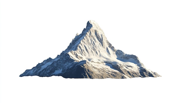 Photo free photo mountain on white transparent background png