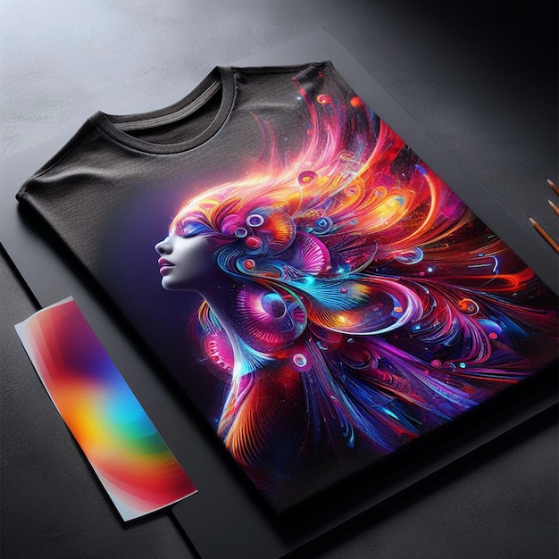 Photo free photo tshirts new collection vibrant and eyecatching with colorful abstract