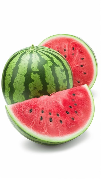 Free Photo watermelon on white