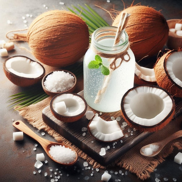 Free Photo World Coconut Day Celebration