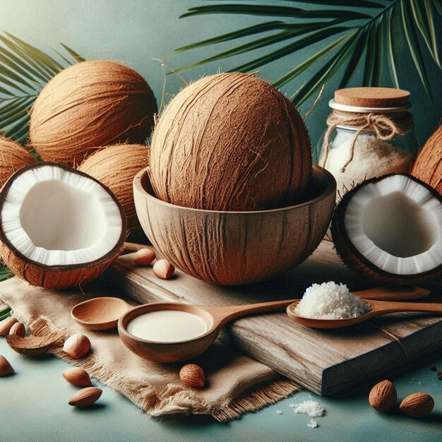 Free Photo World Coconut Day Celebration