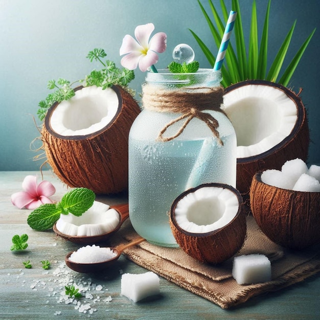 Free Photo World Coconut Day Celebration