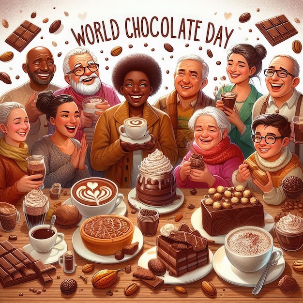 Photo free photo worldchocolateday