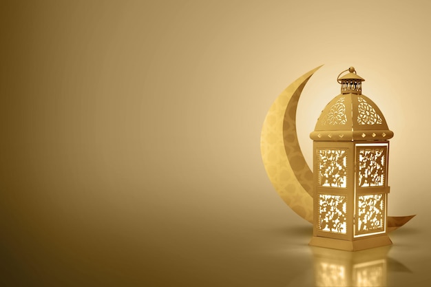 Free picture of Arabic lantern Ramadan kareem background