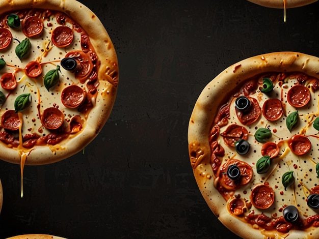 Free pizza Photo by Generative AI image