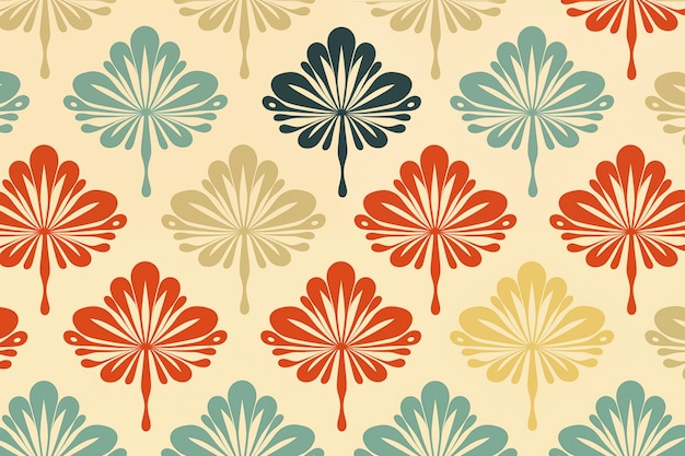 Free vector christmas background with retro styled pattern design