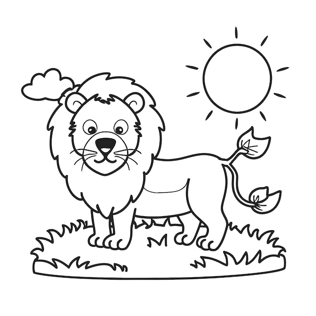 Free vector coloring page photo