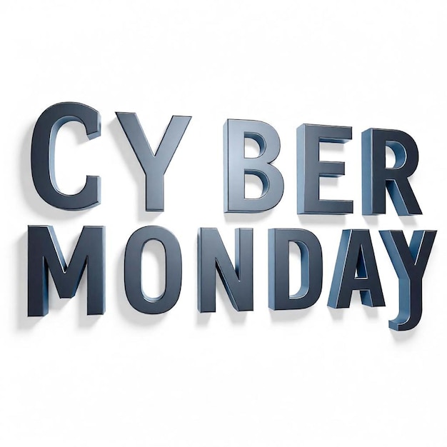 Photo free vector cyber monday flat design background cyber monday message with mobile modern banner desig