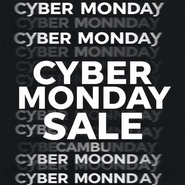 Photo free vector cyber monday flat design background cyber monday message with mobile modern banner desig