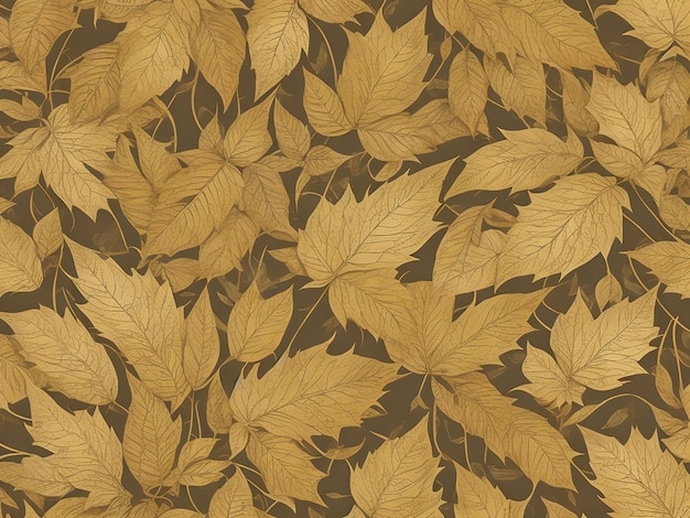 Free vector leaves wallpaper with metallic foilFree vector leaves wallpaper with metallic foil