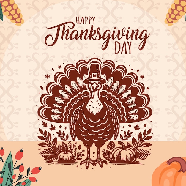 Photo free vector thanksgiving day design