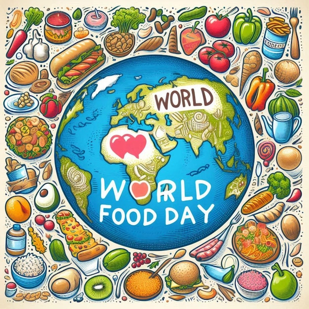 Photo free vector world food dayfood dayfooddayworld food world food day bannerworld food day vector