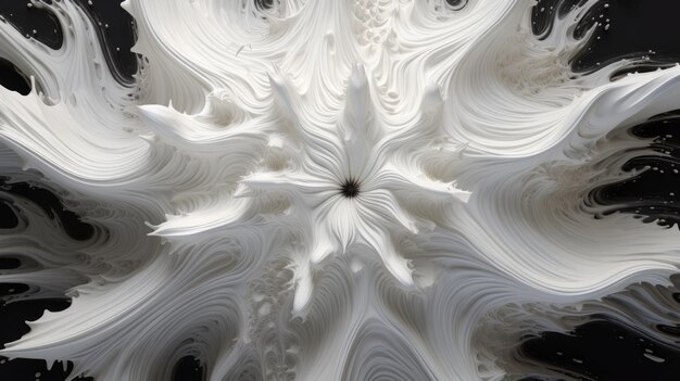 Freeform ferrofluids background beautiful chaos swirling white frequency