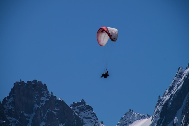 French alps landscape