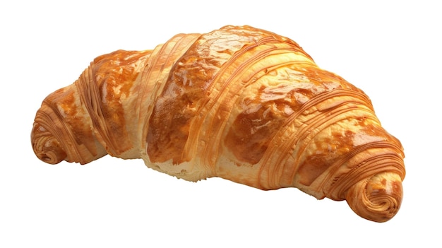 French Baguette on transparent background