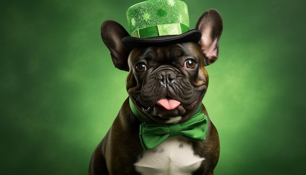 french bulldog St Patricks Day