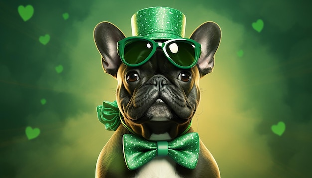 french bulldog St Patricks Day