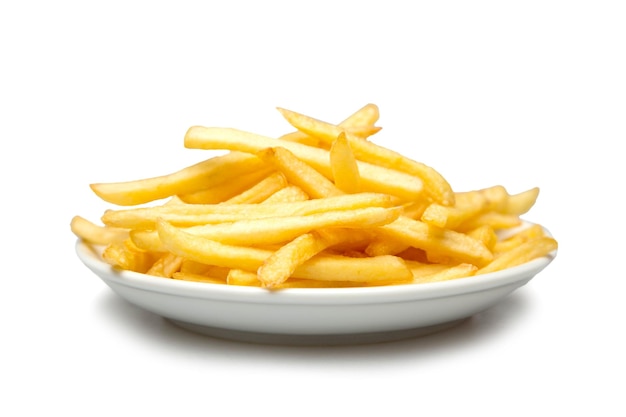 French Fries On Plate