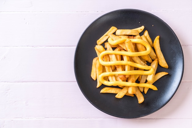 french fries with cheese