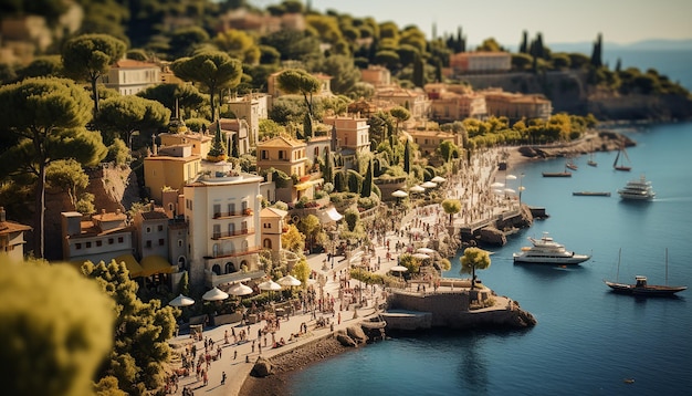 French Riviera miniworld