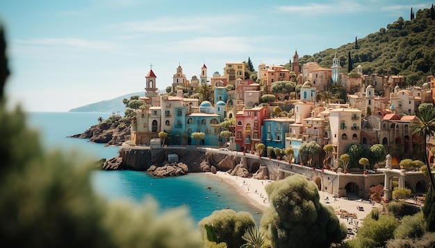 French Riviera miniworld