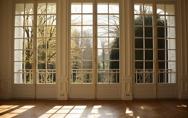 French Windows Tall casement windows