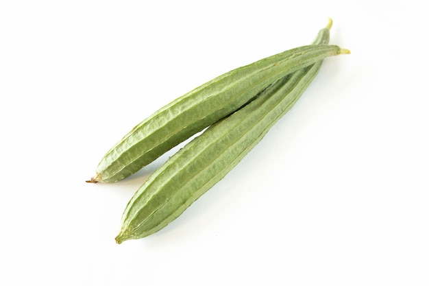 Fresh Angled luffa (Ribbed Gourd) vegetable