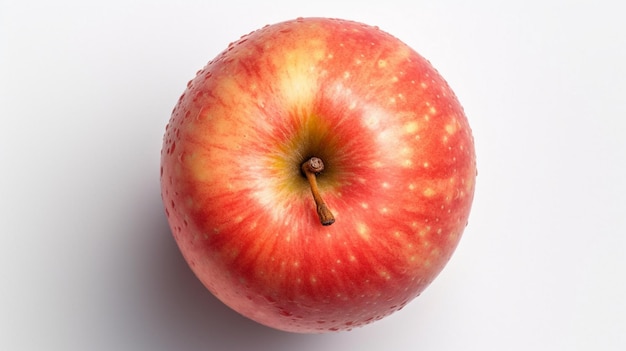 Fresh apple isolated on white background