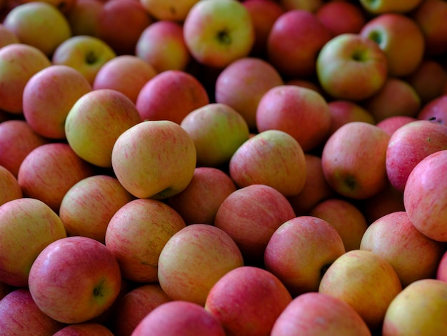 Fresh apples at the market