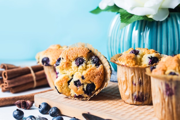 Fresh baked Blueberry Muffin