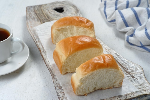 fresh-baked homemade Hokkaido milk bread-Japanese soft and fluffy bread.