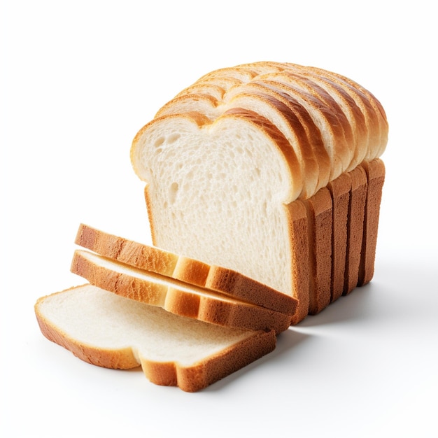 fresh bread slices