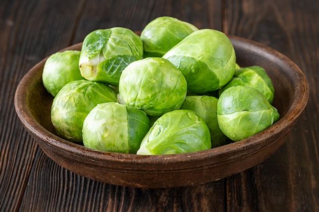 Fresh Brussels sprouts