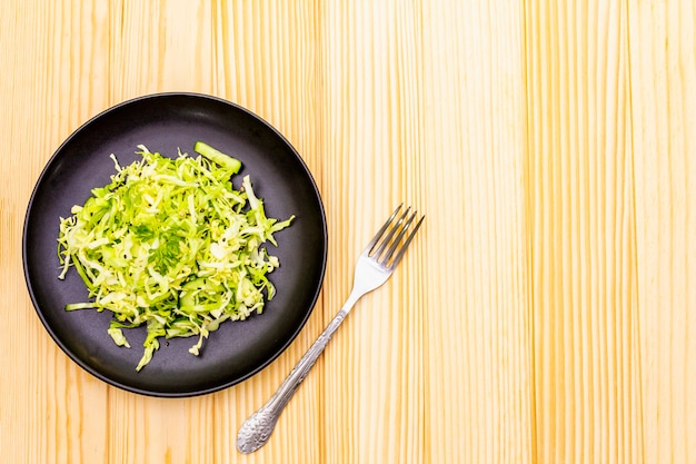 Fresh cabbage salad