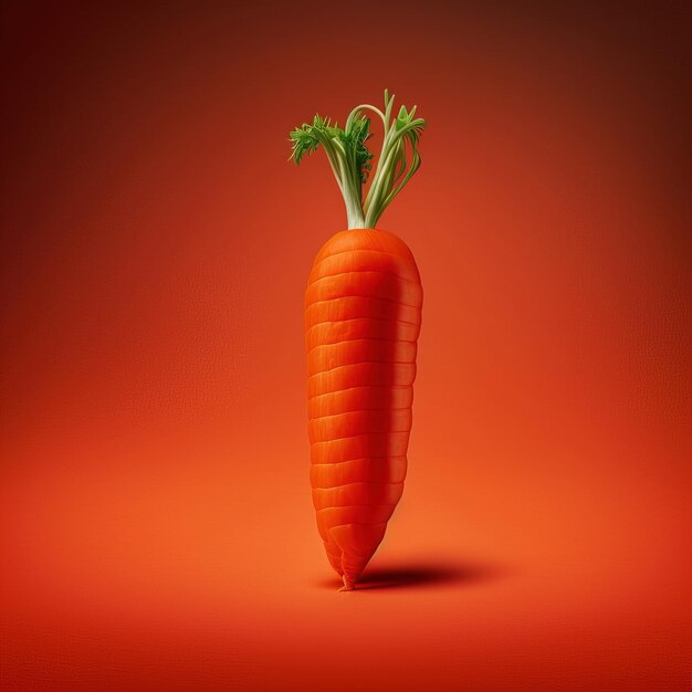 Fresh carrot image graphic for banner background clean simple minimalist healthy concept