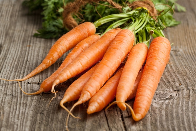 Fresh carrots