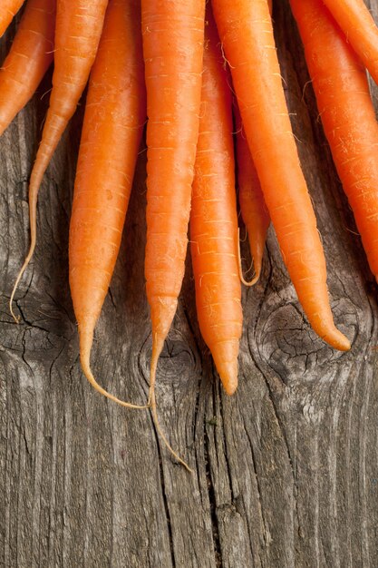 Fresh carrots