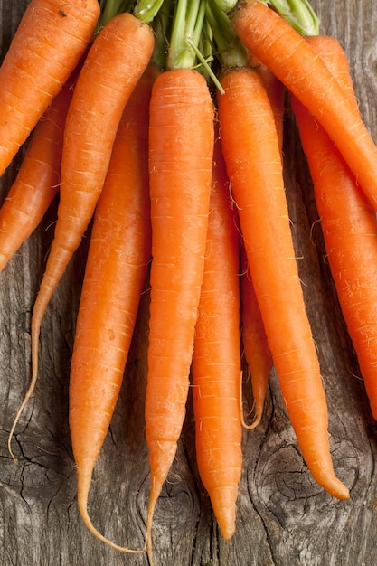 Fresh carrots