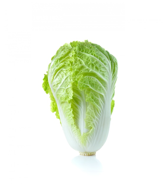 Fresh Chinese cabbage isolated