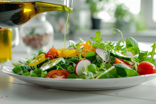 Fresh and Colorful Salad