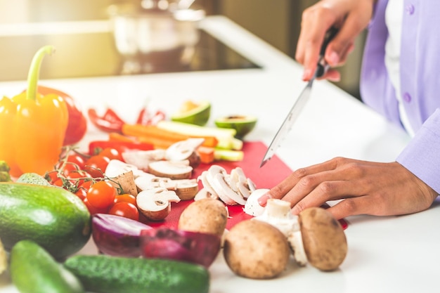 Fresh colorful vegetables rich in nutrients and vitamins to be used as ingredients of many recipes