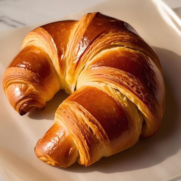 Fresh croissant Image