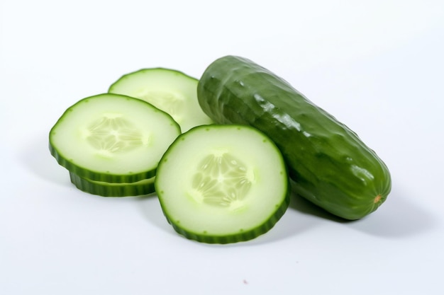 Fresh Cucumbers Ai generative