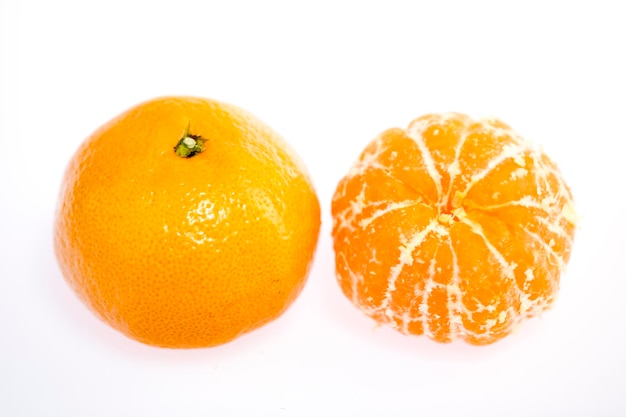 fresh and delicious fruit isolated on white background