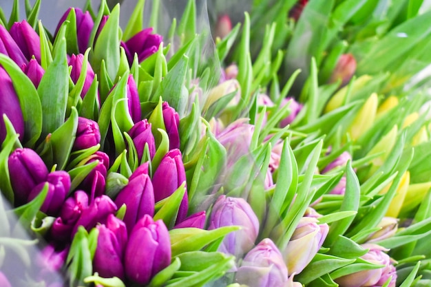 Fresh flower bouquets