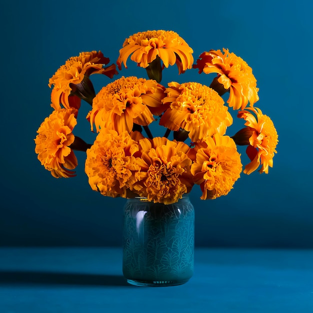 Fresh Flowers In A Jar