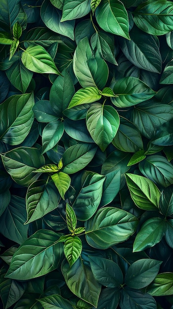 Fresh Foliage Background