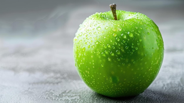 Fresh green apple at its finest