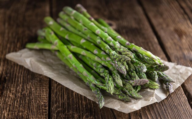 Fresh green Asparagus