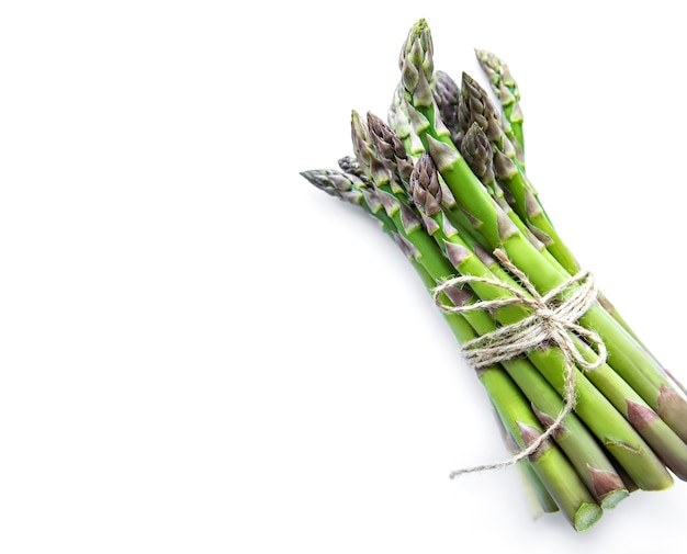 Fresh green asparagus